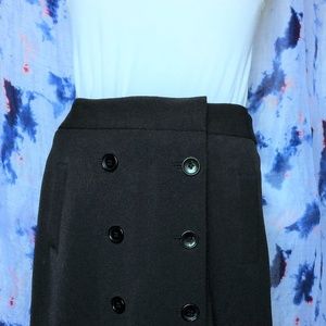 Grace Elements Black Flare Skirt